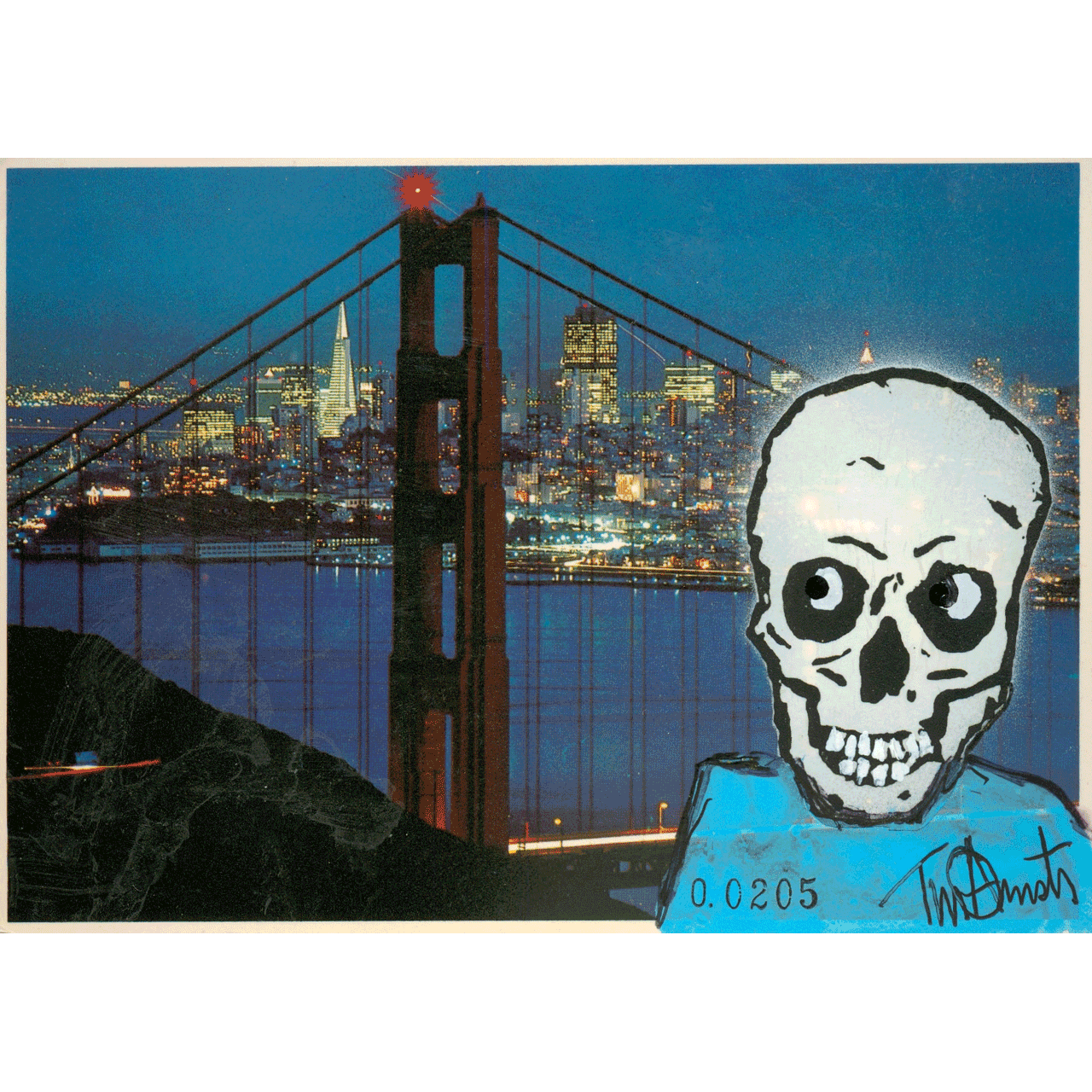 Skeletim Postcard Series by Tim Armstrong 