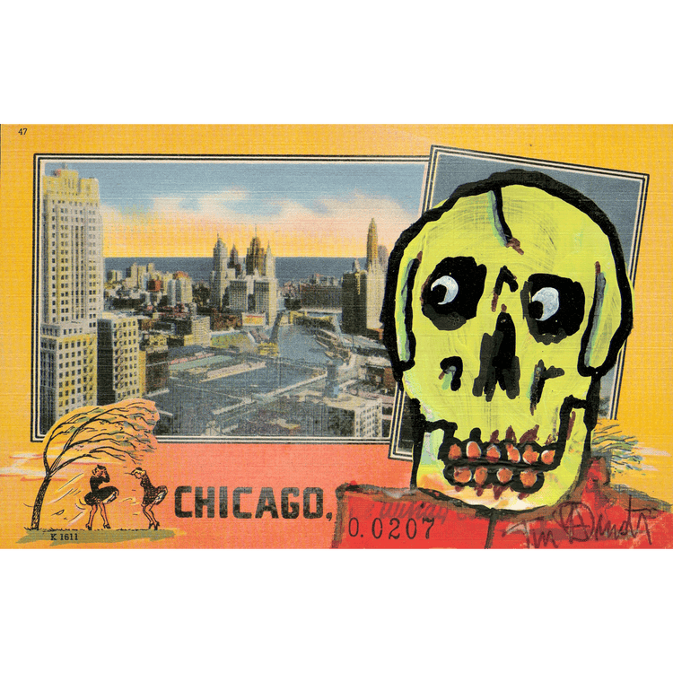 Skeletim Postcard Series by Tim Armstrong 