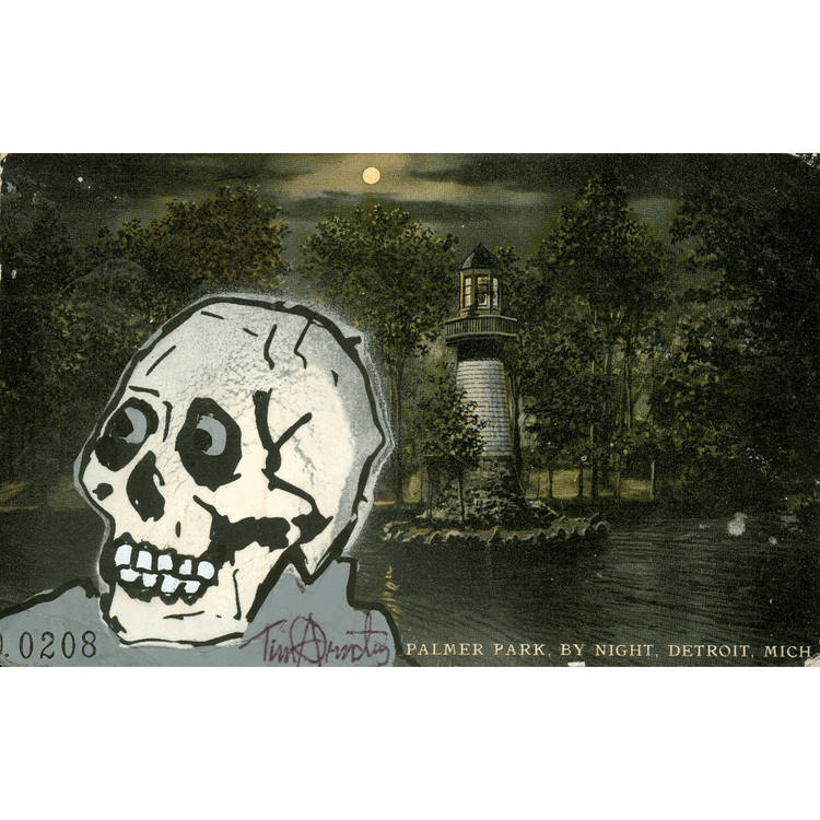 Skeletim Postcard Series by Tim Armstrong 