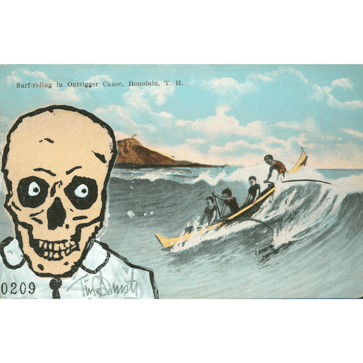 Skeletim Postcard Series by Tim Armstrong 