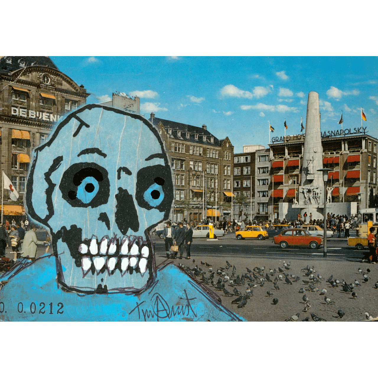 Skeletim Postcard Series by Tim Armstrong 