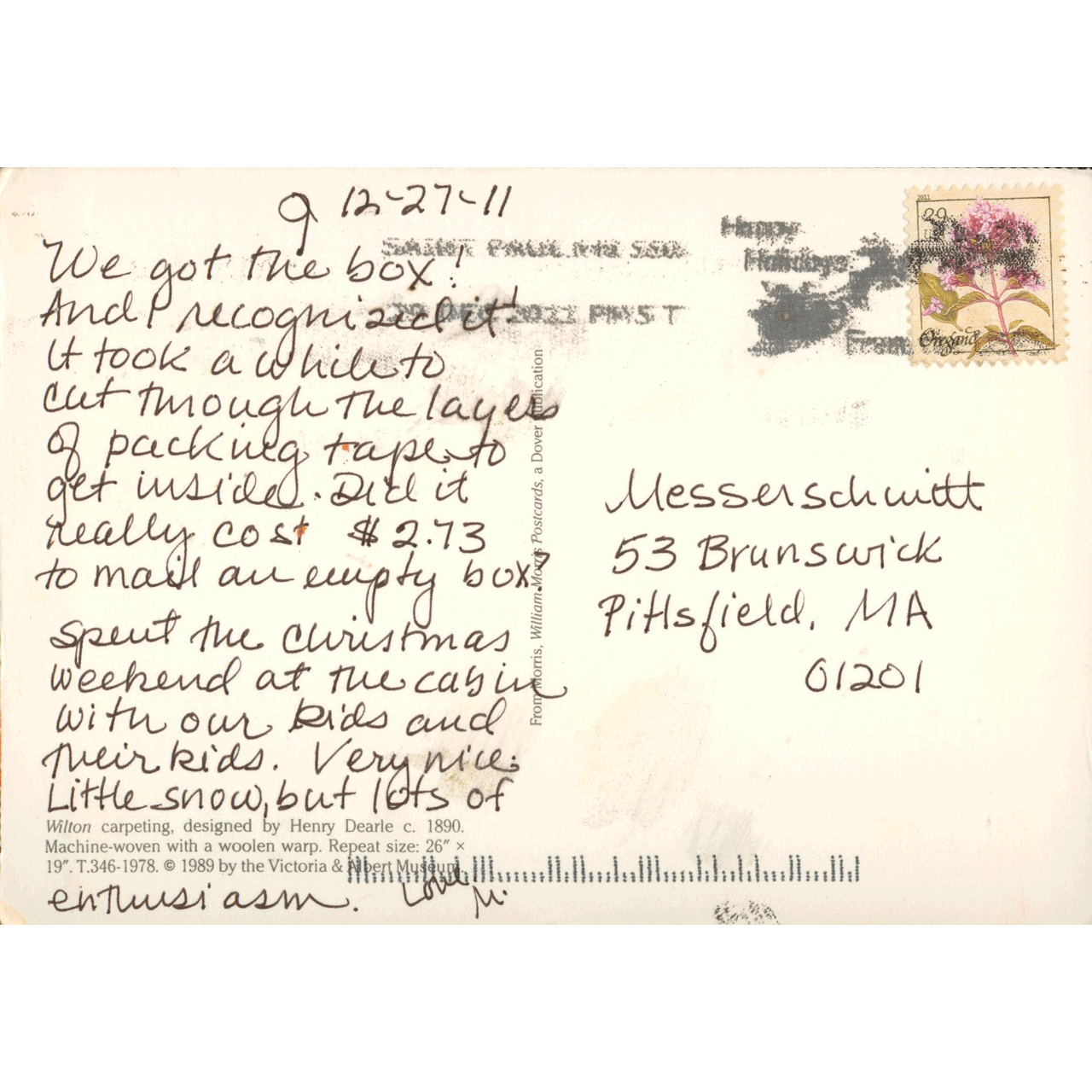 Skeletim Postcard Series by Tim Armstrong 