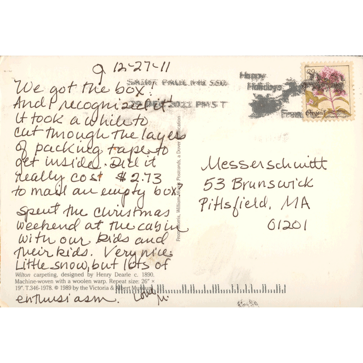 Skeletim Postcard Series by Tim Armstrong 