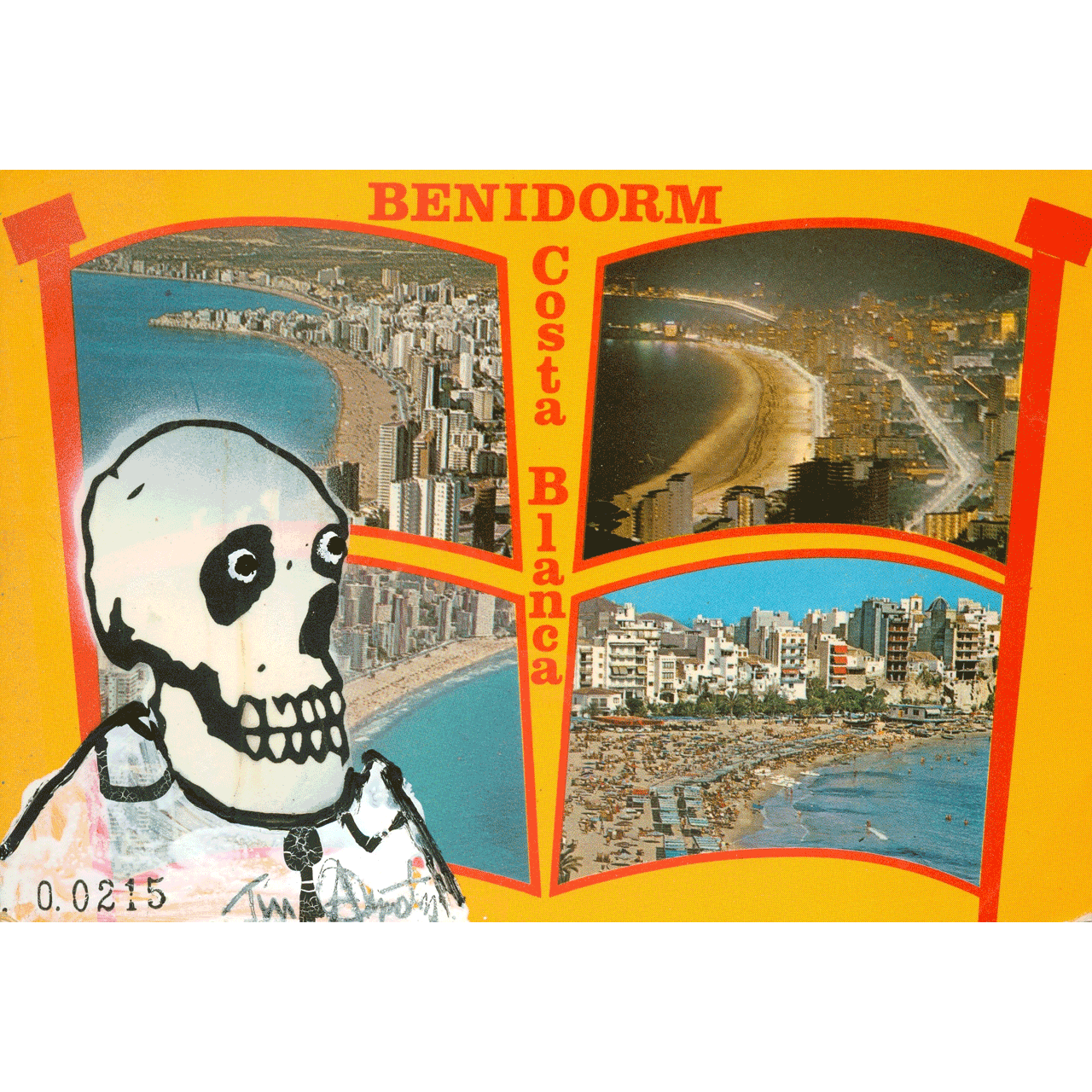 Skeletim Postcard Series by Tim Armstrong 