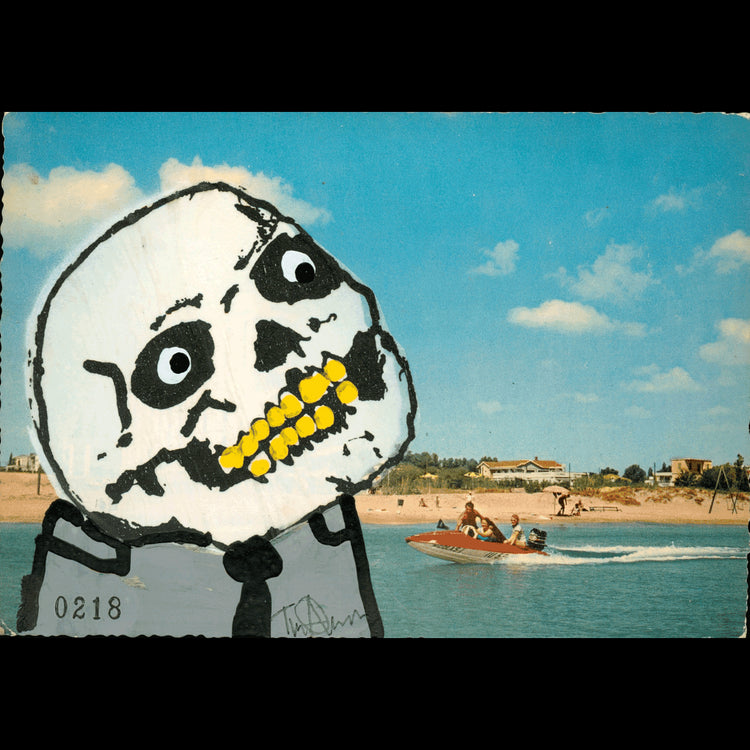 Skeletim Postcard Series by Tim Armstrong 