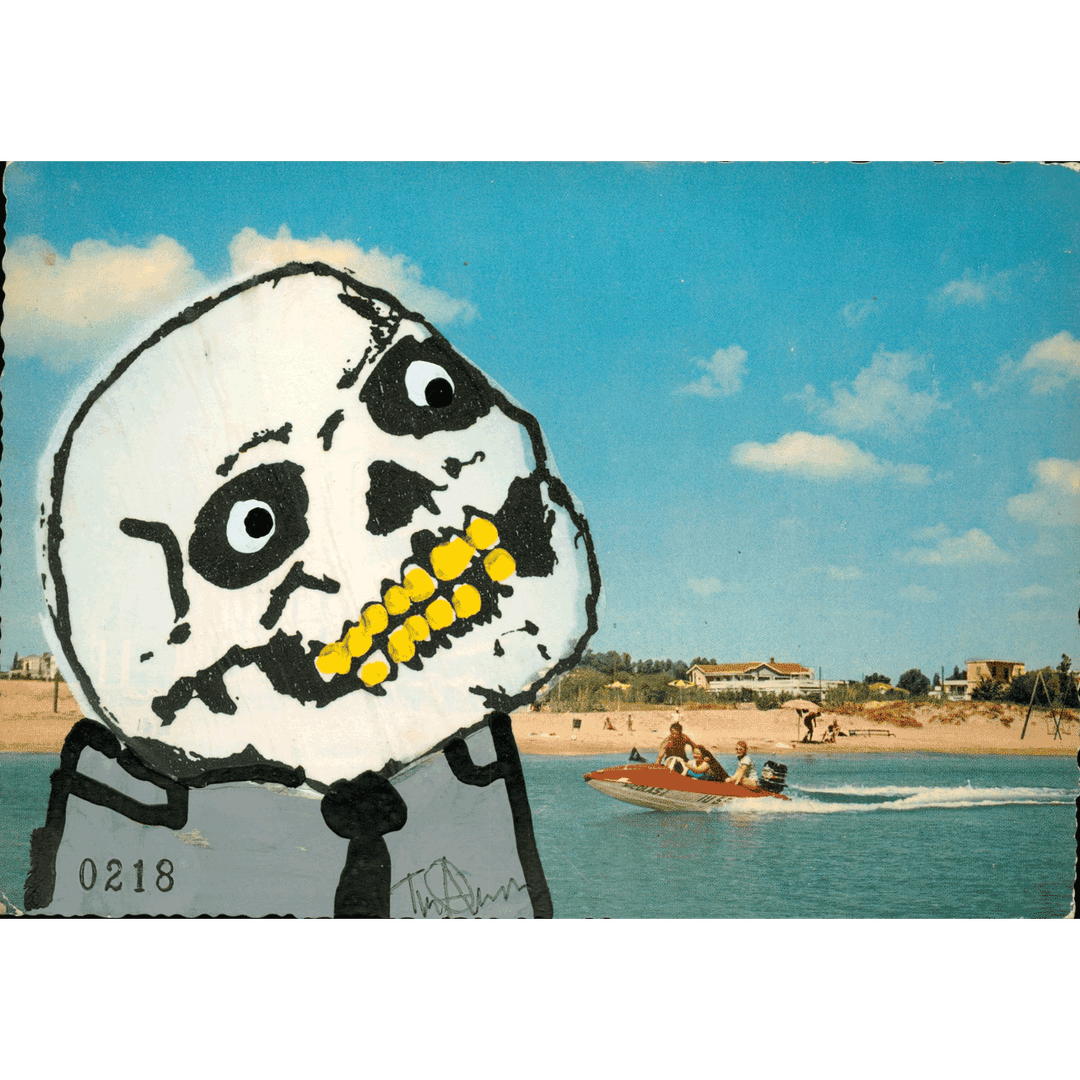 Skeletim Postcard Series by Tim Armstrong 