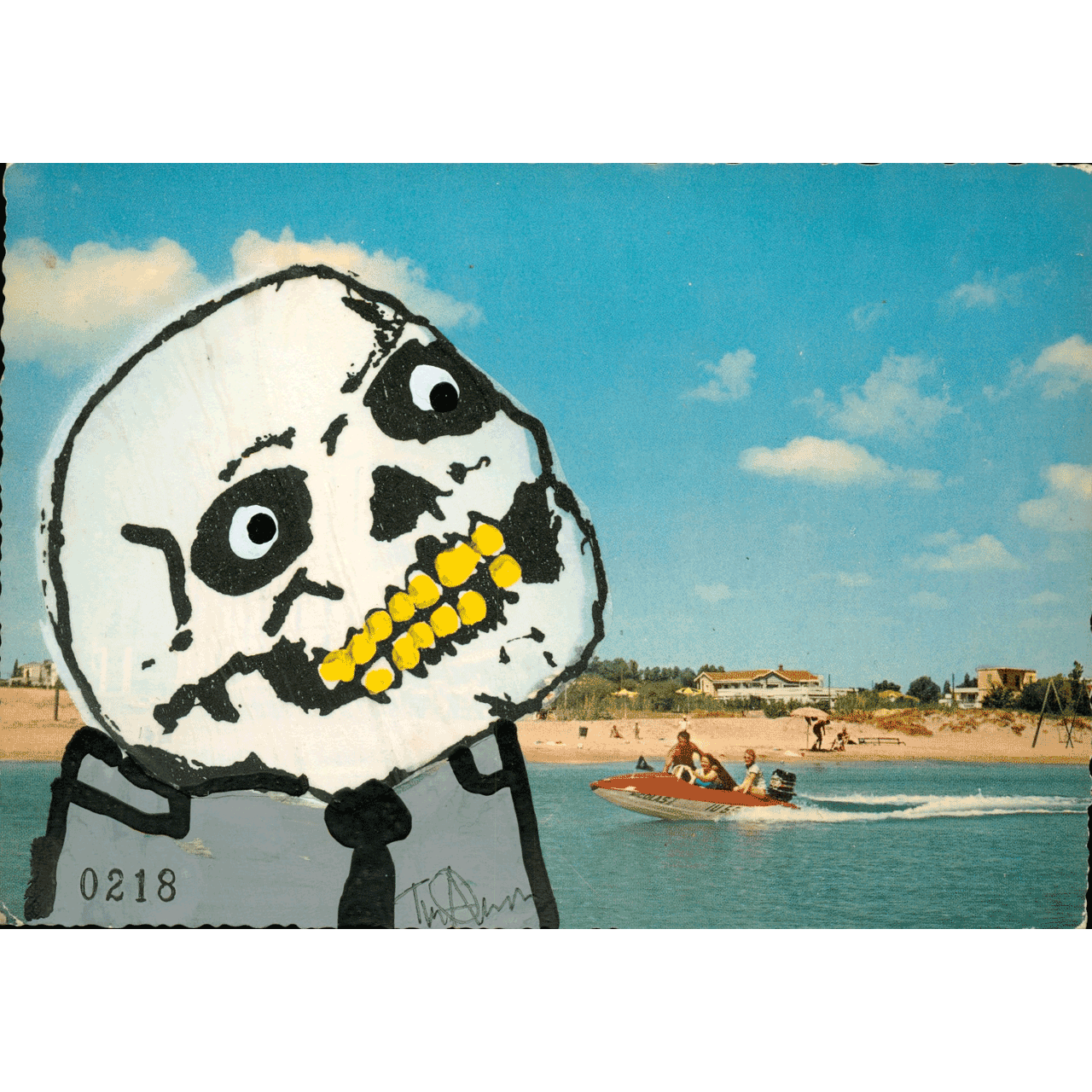 Skeletim Postcard Series by Tim Armstrong 