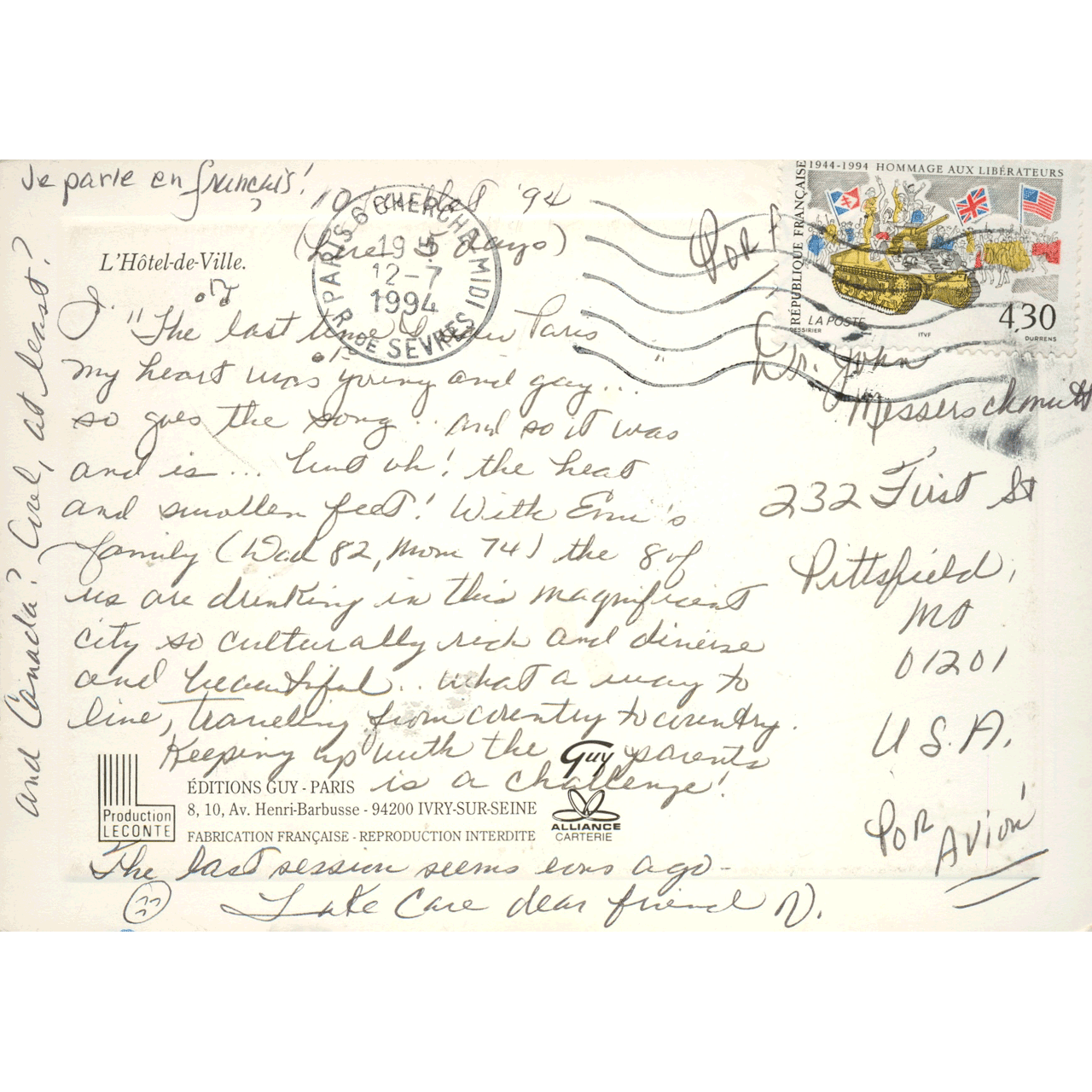 Skeletim Postcard Series by Tim Armstrong 