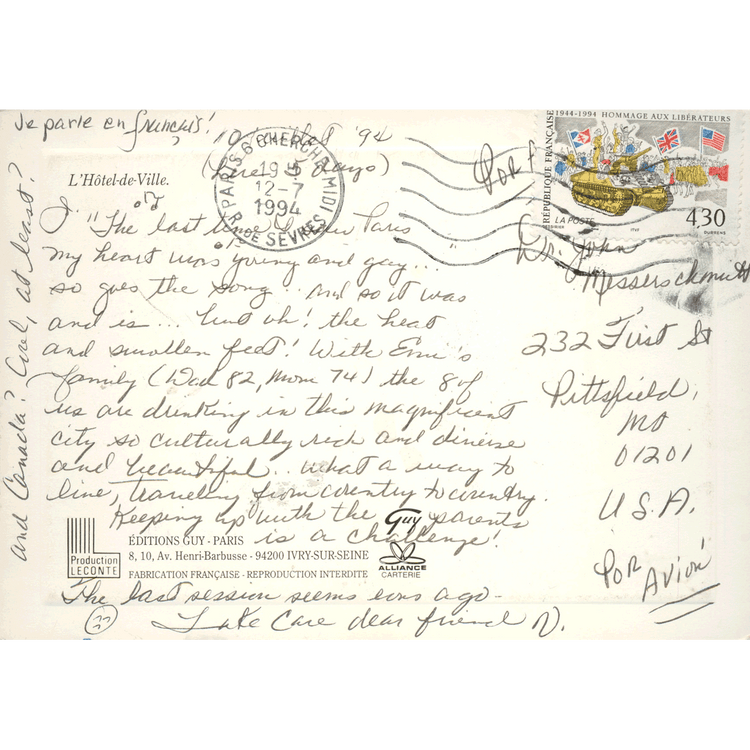 Skeletim Postcard Series by Tim Armstrong 