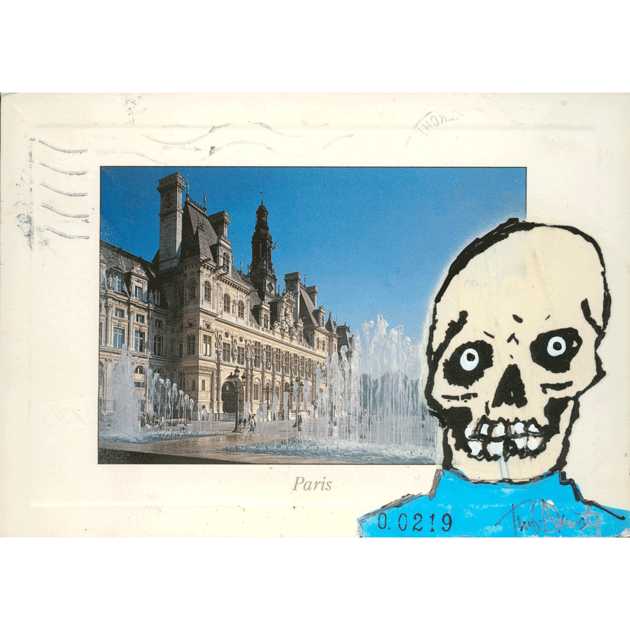Skeletim Postcard Series by Tim Armstrong 