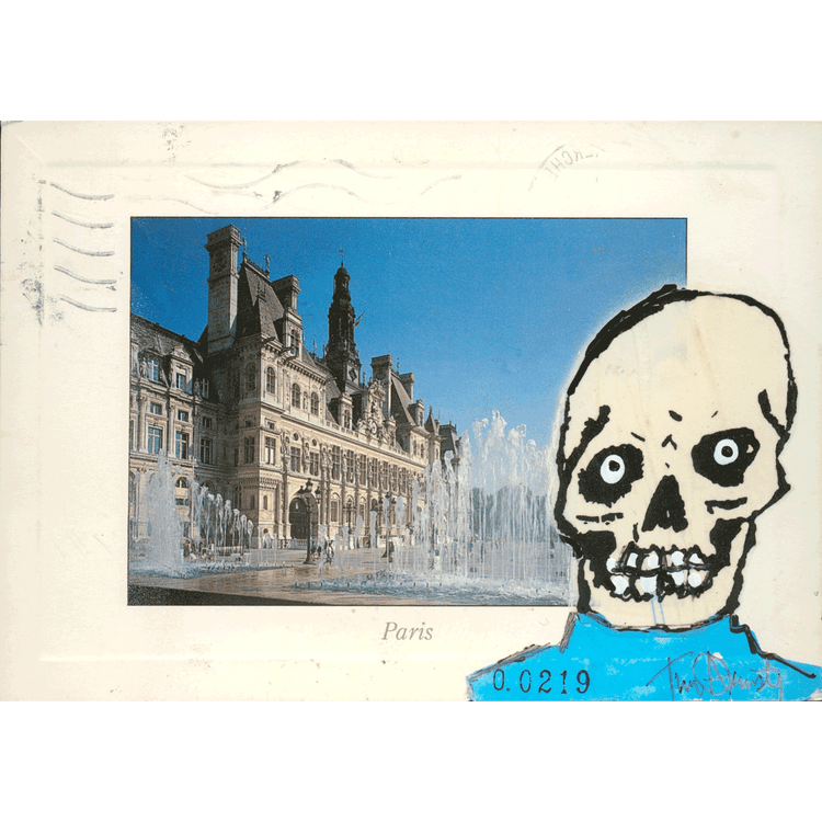 Skeletim Postcard Series by Tim Armstrong 