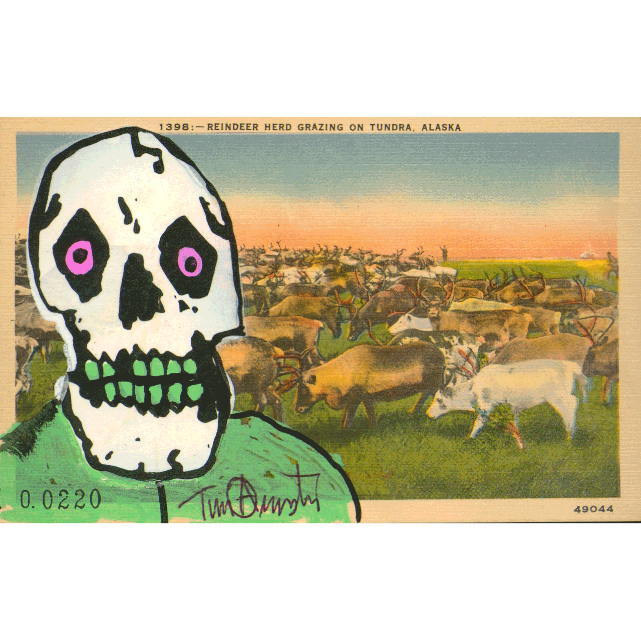 Skeletim Postcard Series by Tim Armstrong 