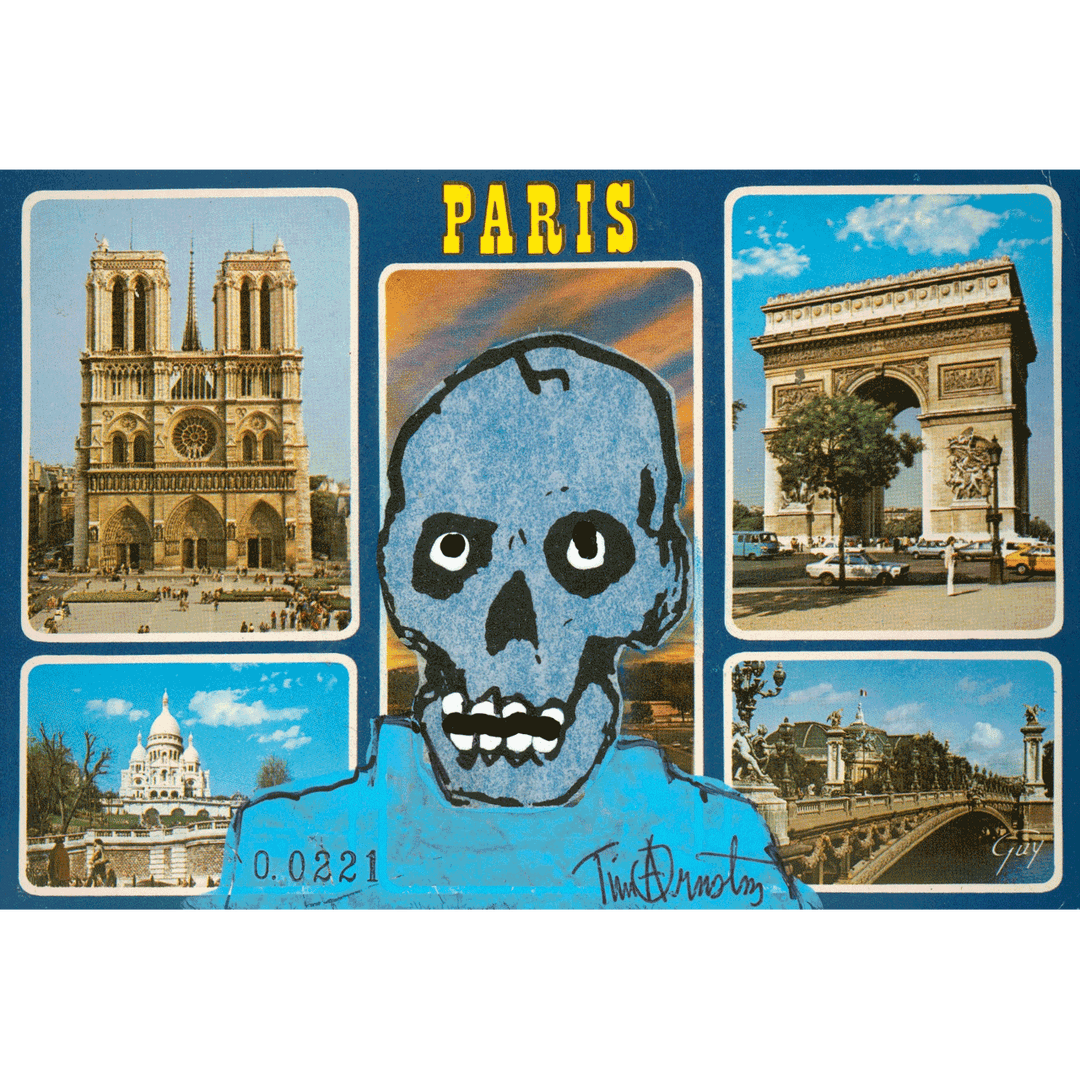 Skeletim Postcard Series by Tim Armstrong 