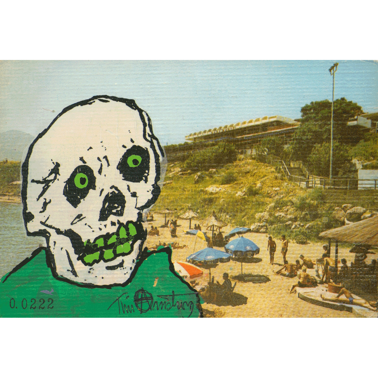 Skeletim Postcard Series by Tim Armstrong 