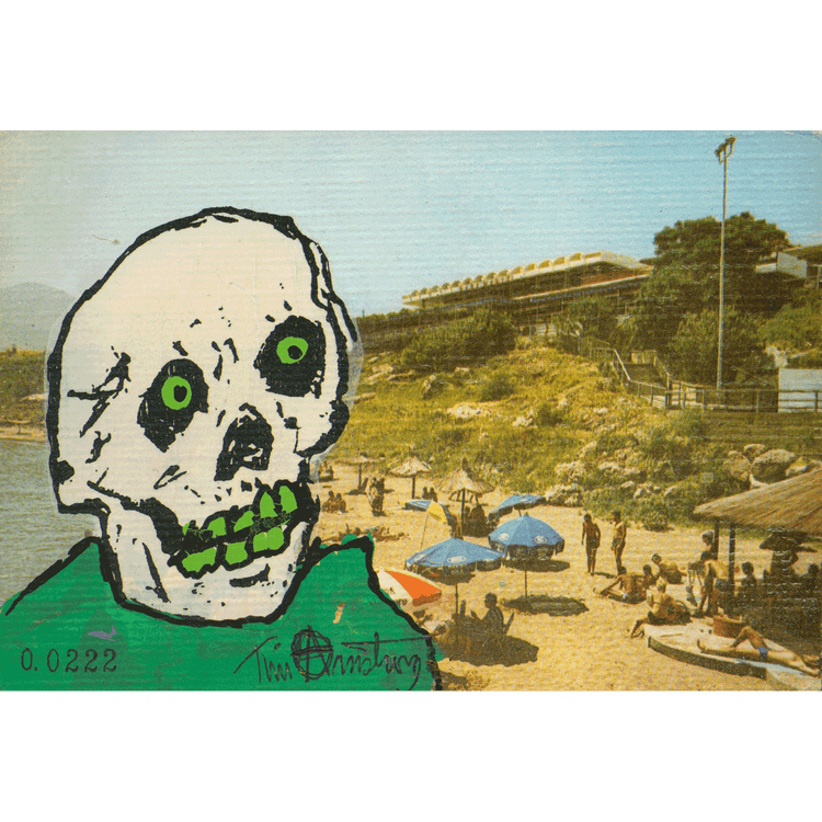 Skeletim Postcard Series by Tim Armstrong 