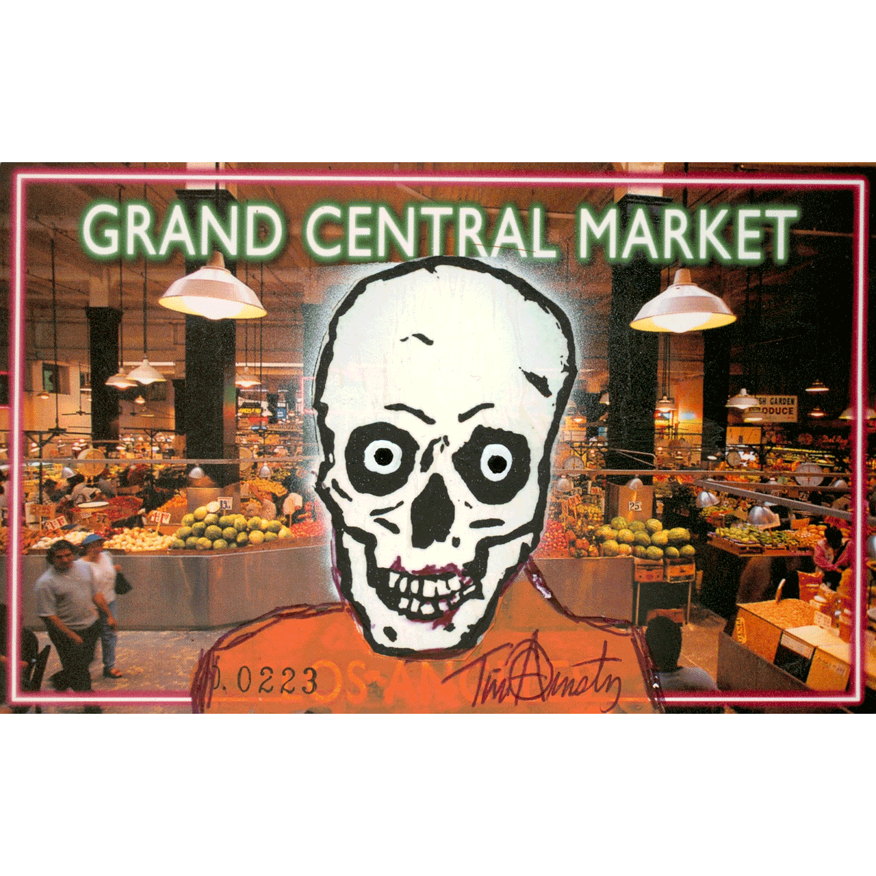 Skeletim Postcard Series by Tim Armstrong 