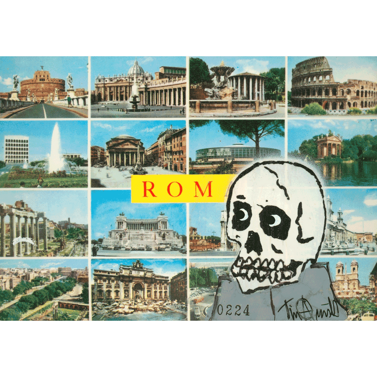 Skeletim Postcard Series by Tim Armstrong 