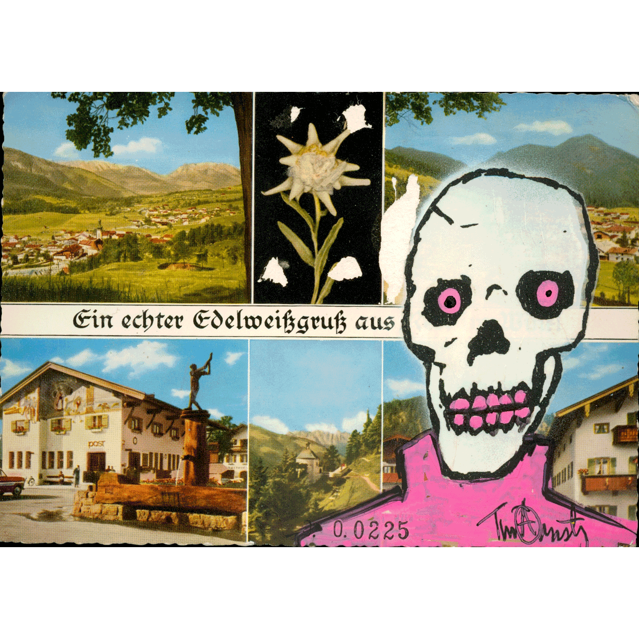 Skeletim Postcard Series by Tim Armstrong 