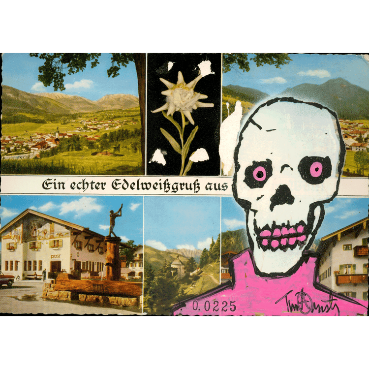 Skeletim Postcard Series by Tim Armstrong 