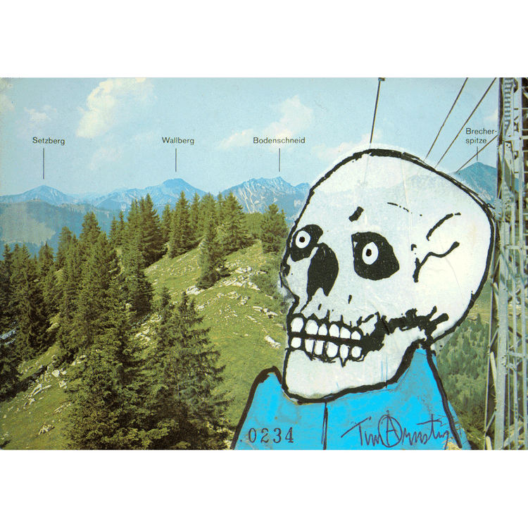 Skeletim Postcard Series by Tim Armstrong