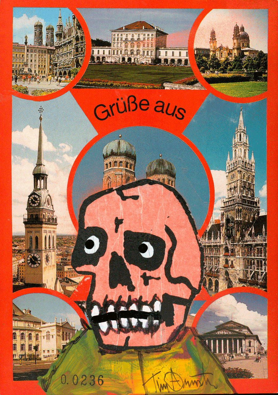 Skeletim Postcard Series by Tim Armstrong