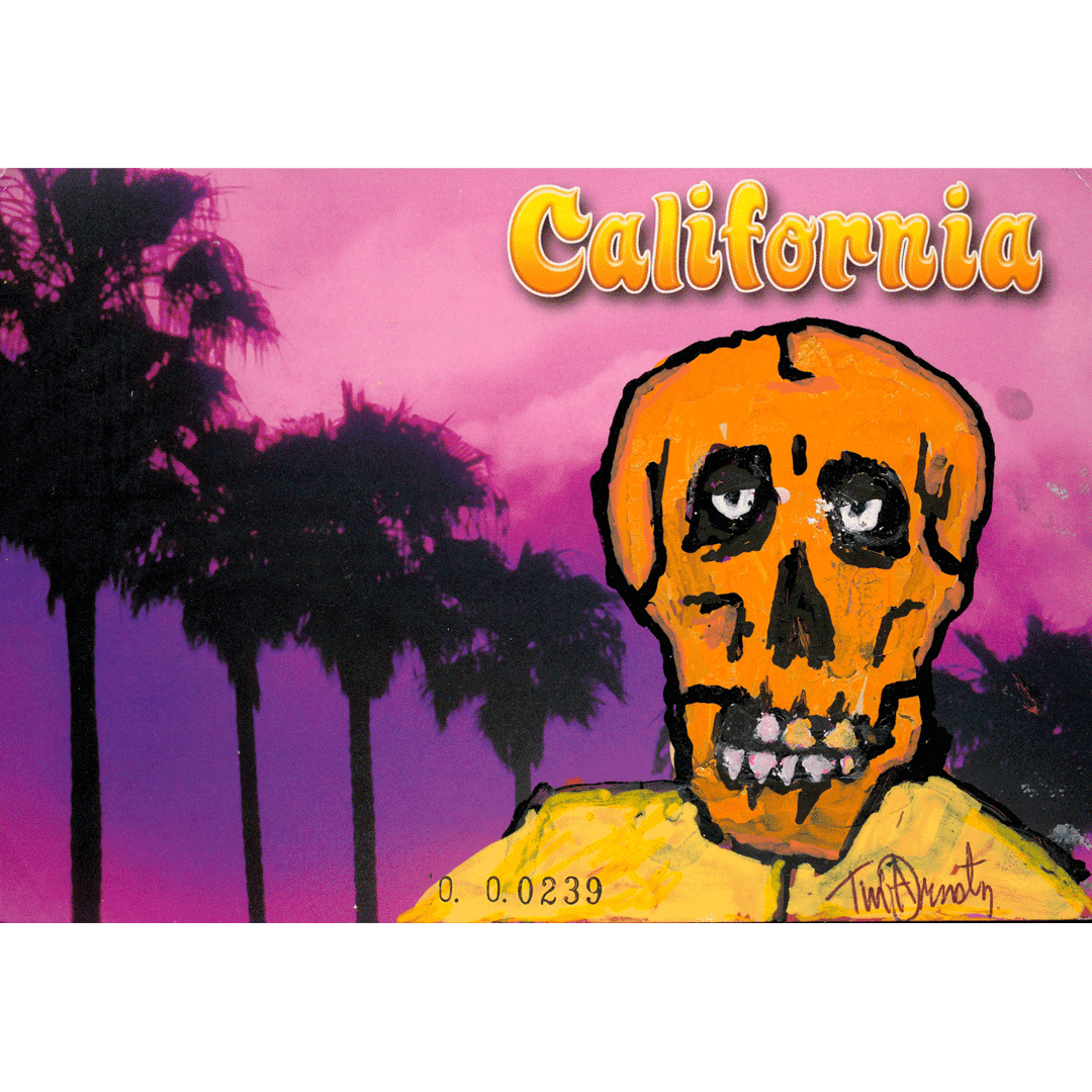 Skeletim Postcard Series by Tim Armstrong
