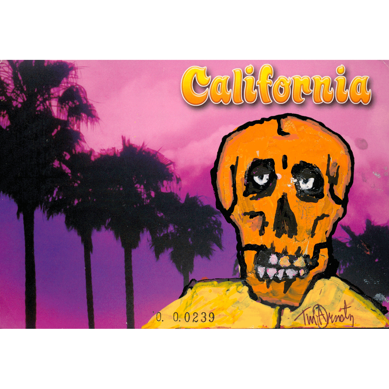 Skeletim Postcard Series by Tim Armstrong
