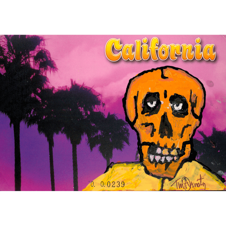 Skeletim Postcard Series by Tim Armstrong