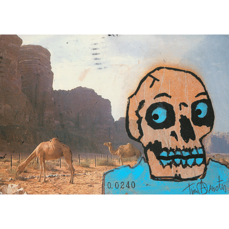 Skeletim Postcard Series by Tim Armstrong