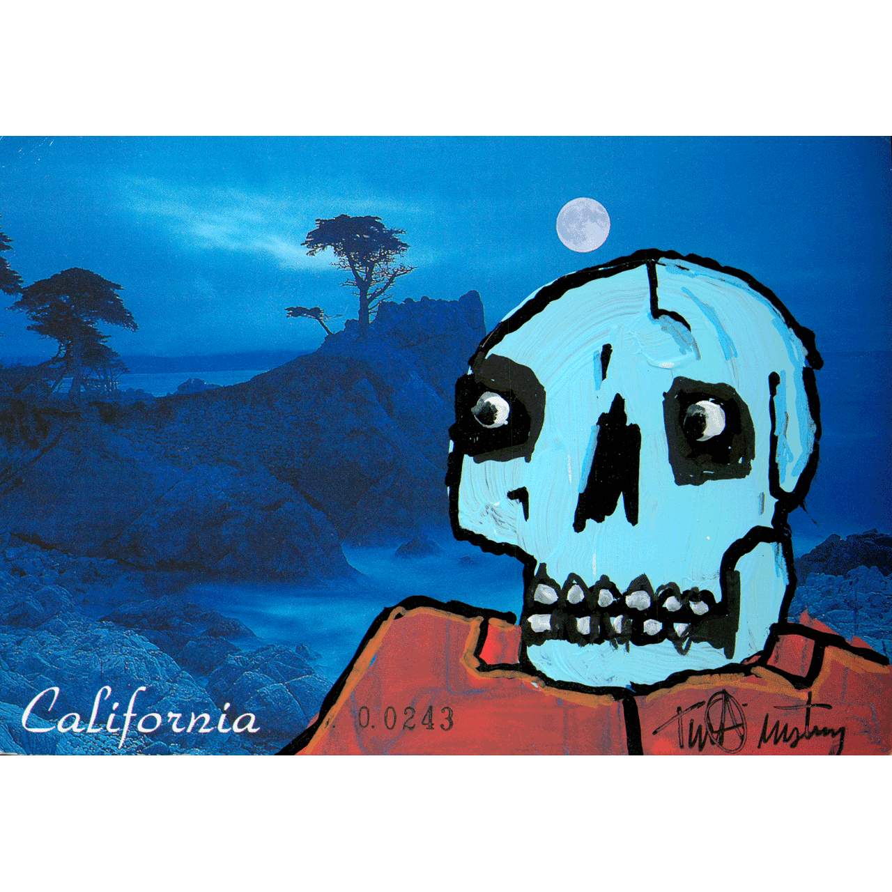 Skeletim Postcard Series by Tim Armstrong