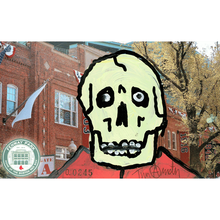 Skeletim Postcard Series by Tim Armstrong