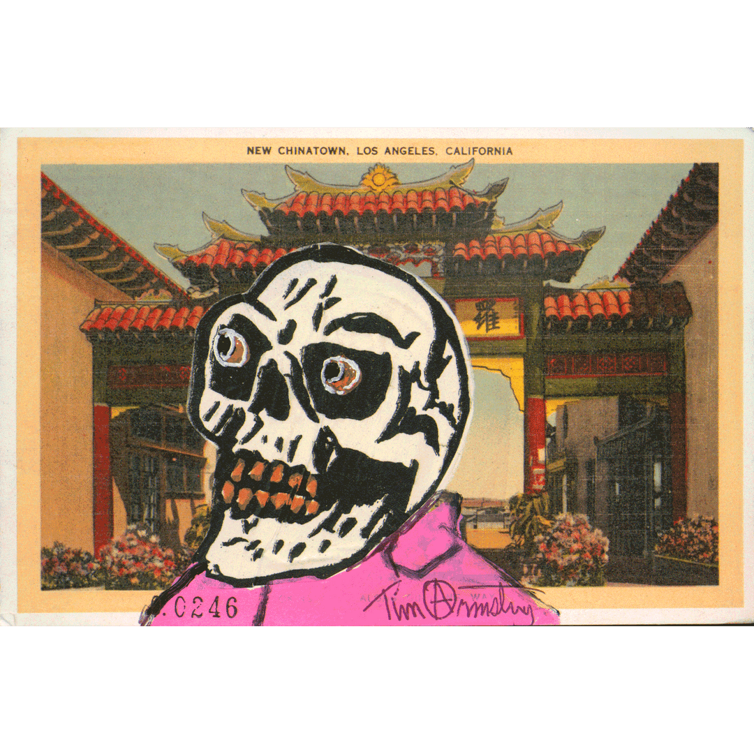Skeletim Postcard Series by Tim Armstrong