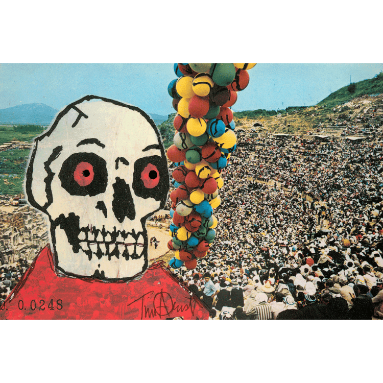 Skeletim Postcard Series by Tim Armstrong