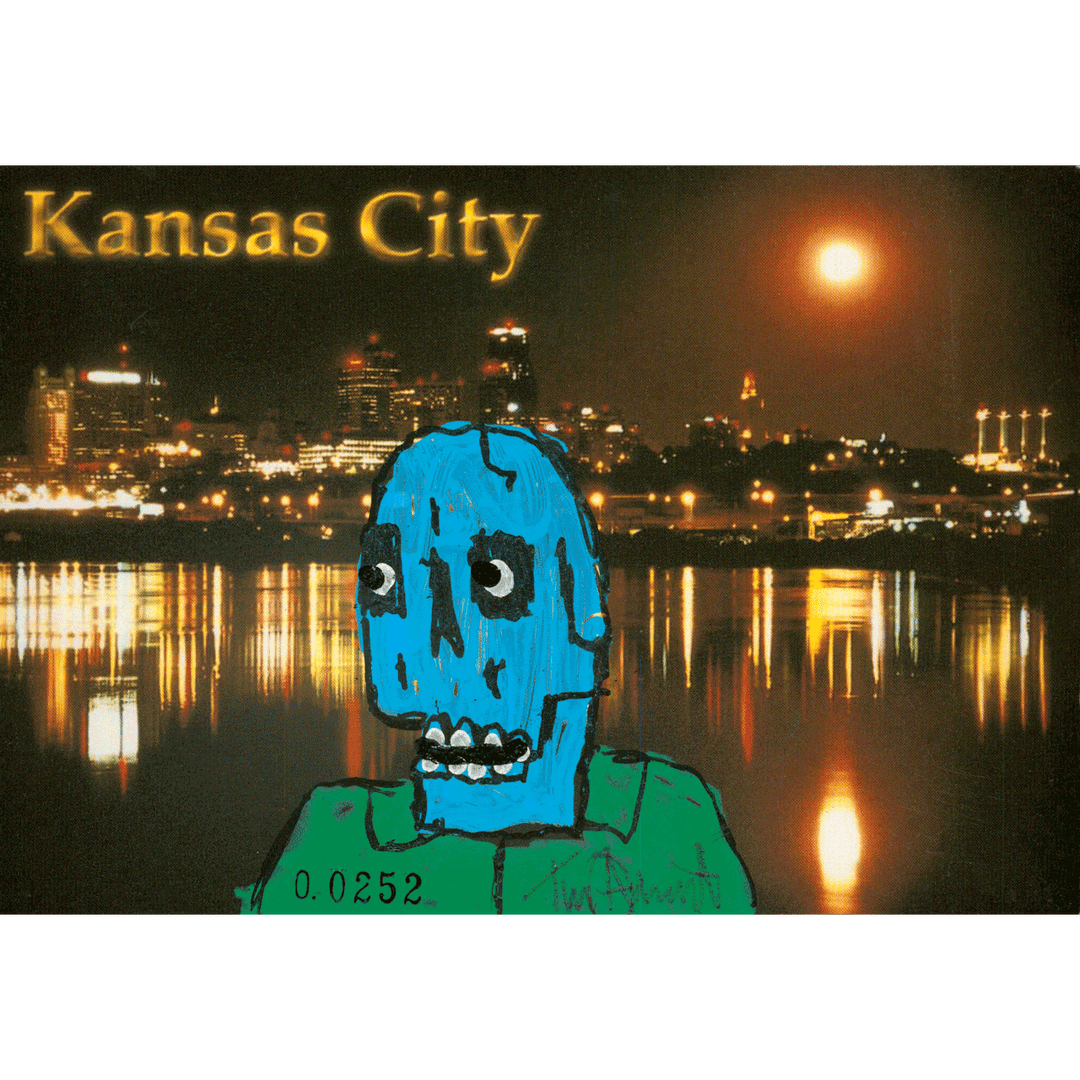 Skeletim Postcard Series by Tim Armstrong