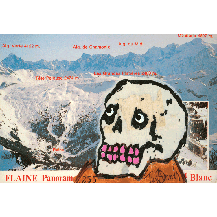 Skeletim Postcard Series by Tim Armstrong