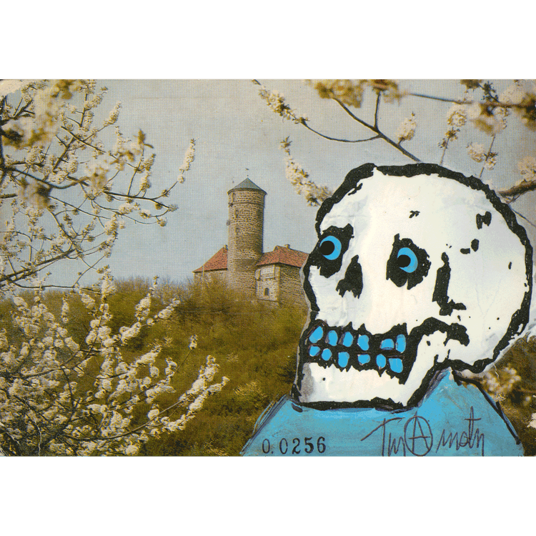 Skeletim Postcard Series by Tim Armstrong