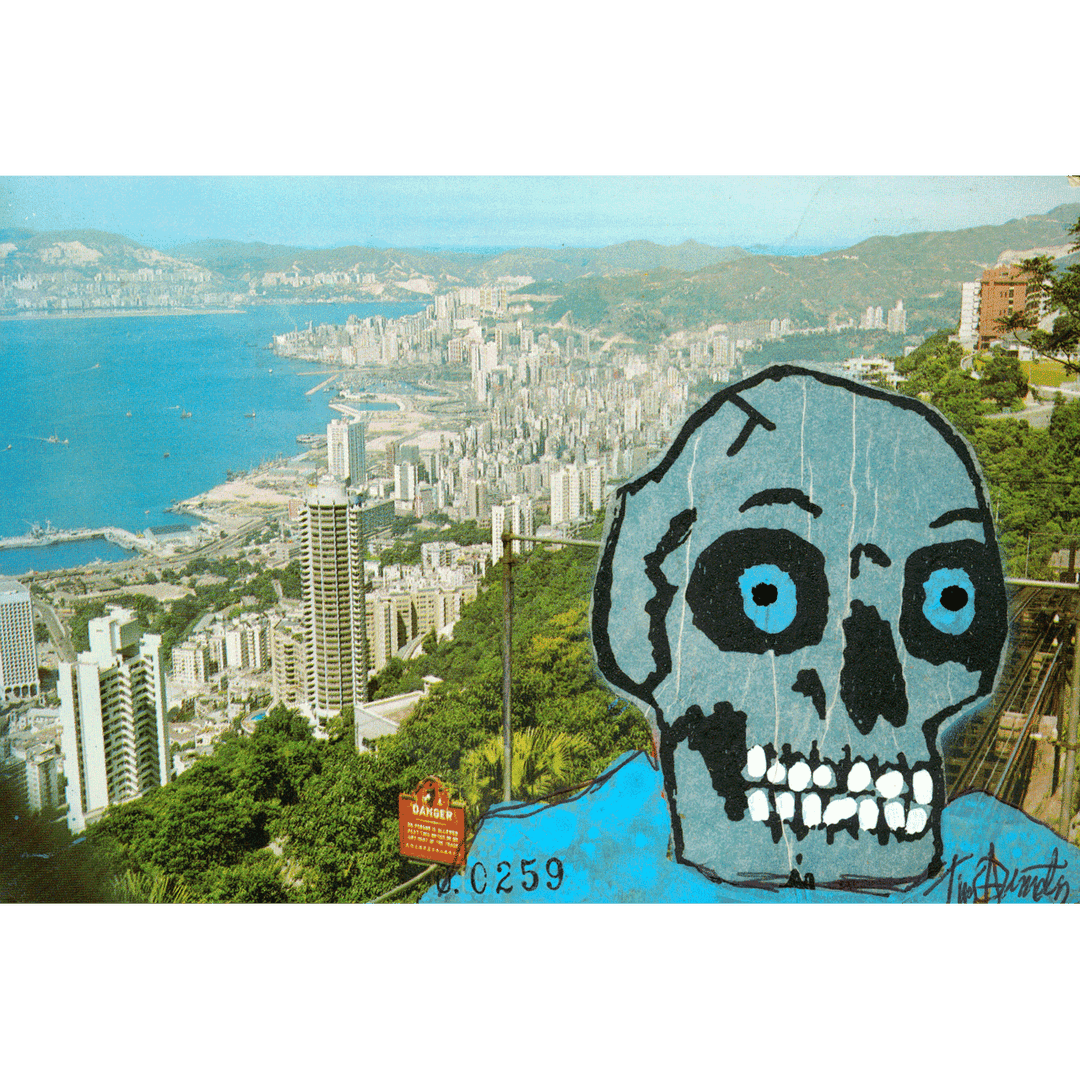 Skeletim Postcard Series by Tim Armstrong