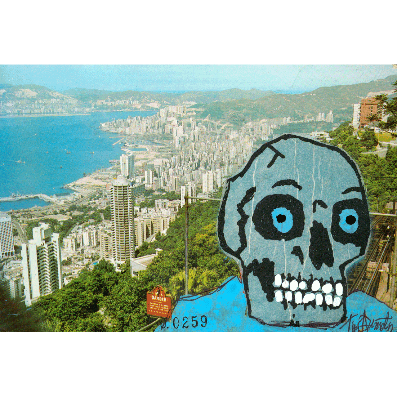 Skeletim Postcard Series by Tim Armstrong