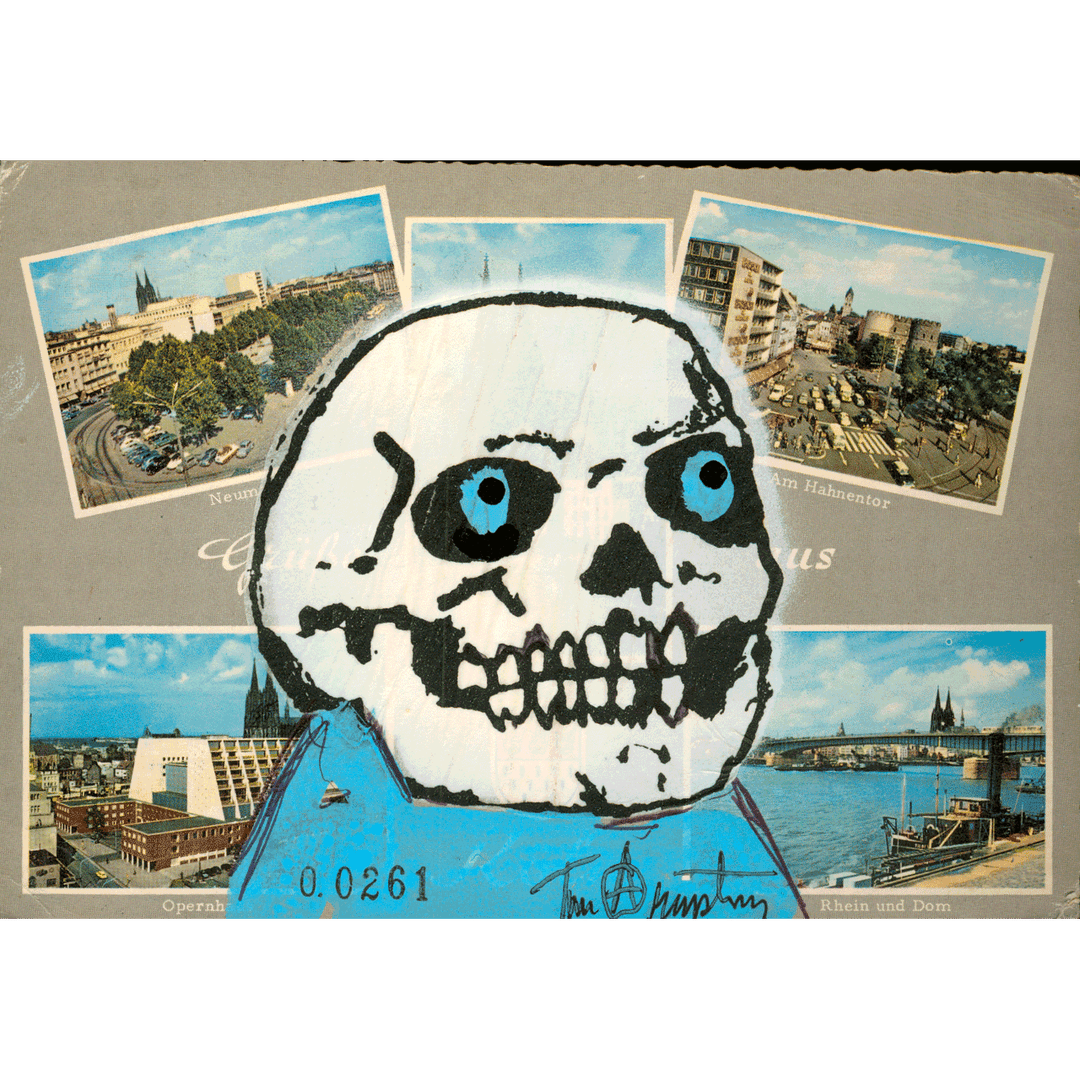 Skeletim Postcard Series by Tim Armstrong