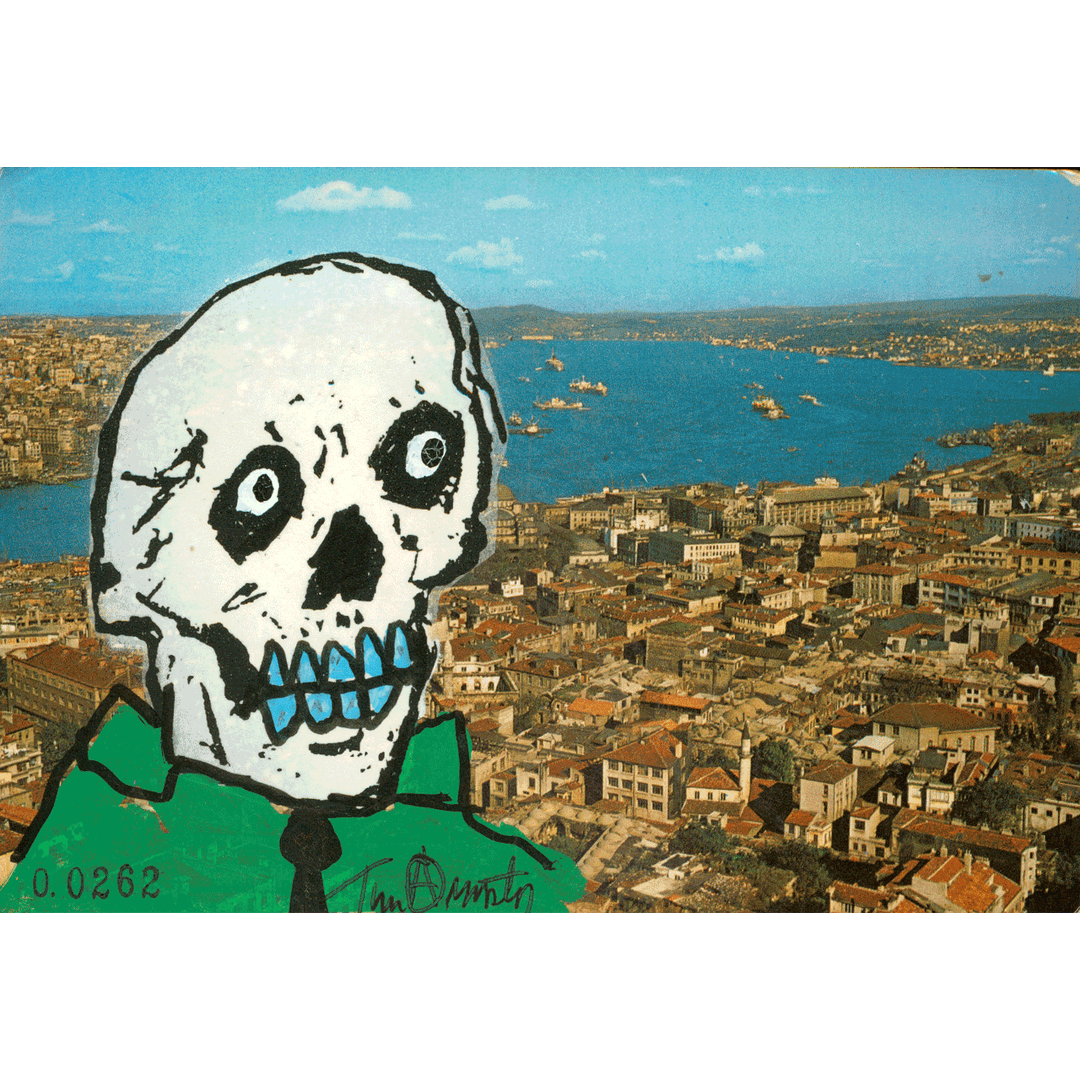 Skeletim Postcard Series by Tim Armstrong