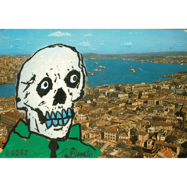 Skeletim Postcard Series by Tim Armstrong