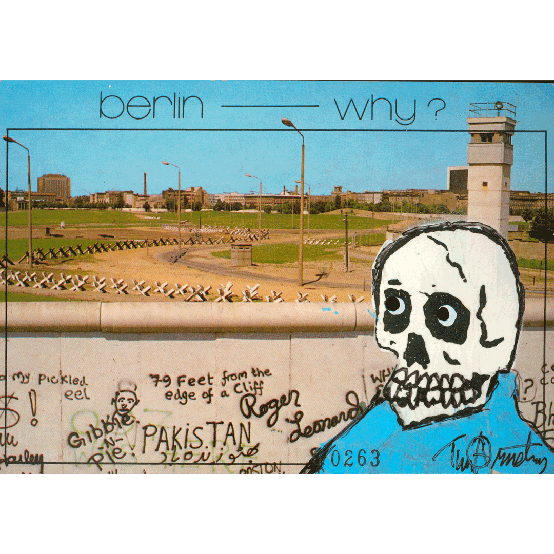 Skeletim Postcard Series by Tim Armstrong