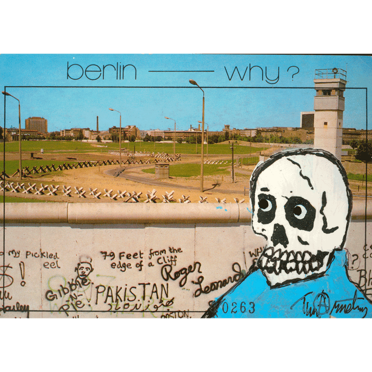 Skeletim Postcard Series by Tim Armstrong