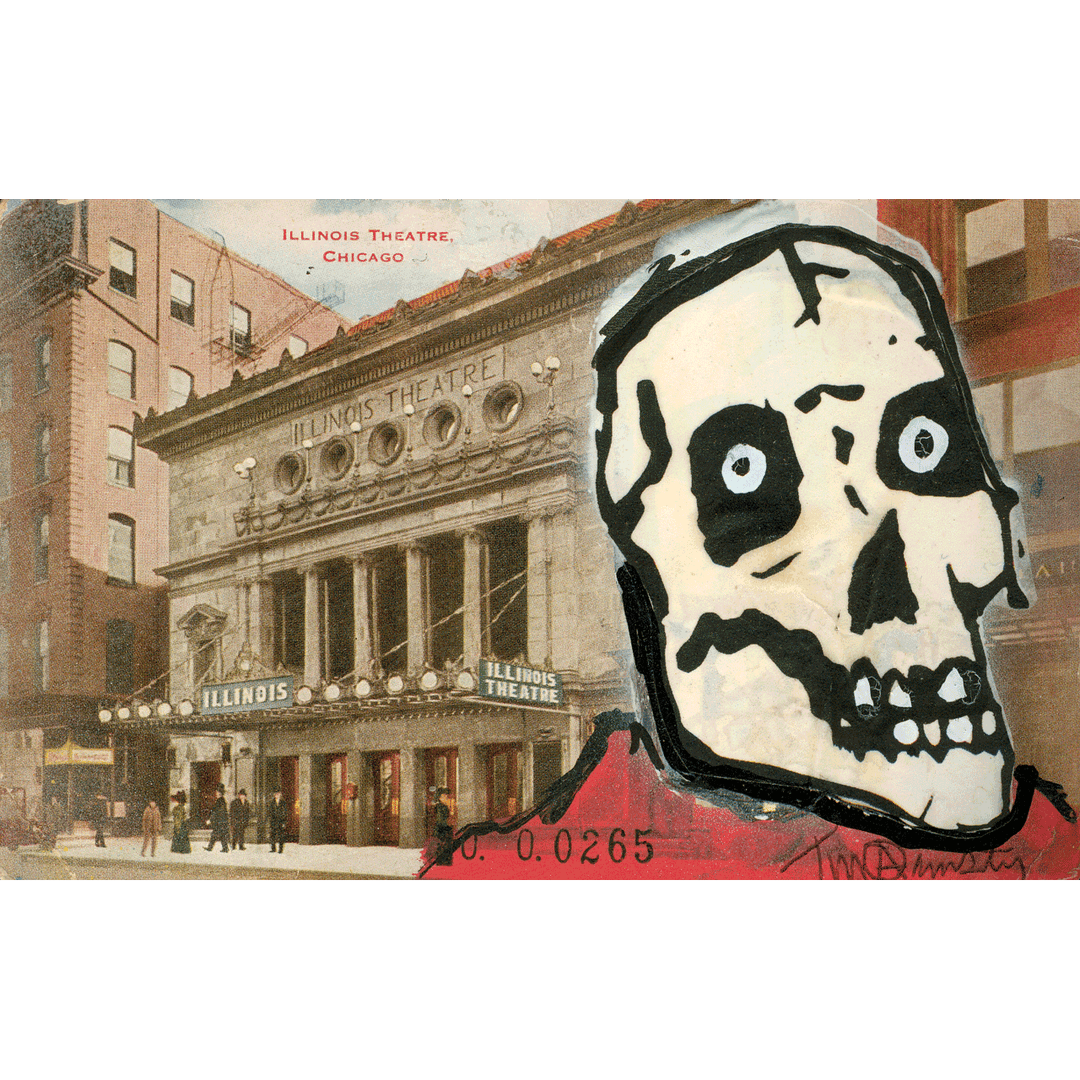 Skeletim Postcard Series by Tim Armstrong