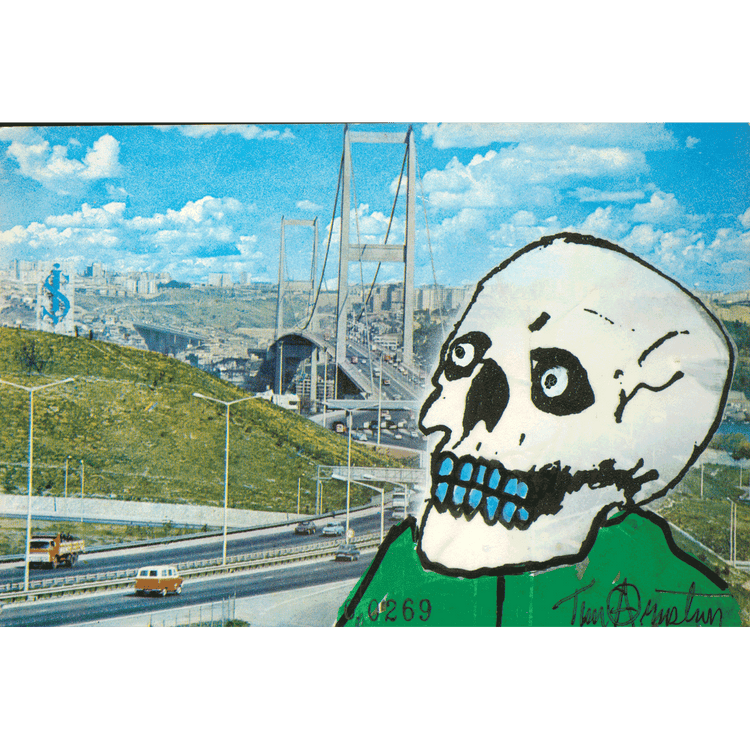 Skeletim Postcard Series by Tim Armstrong
