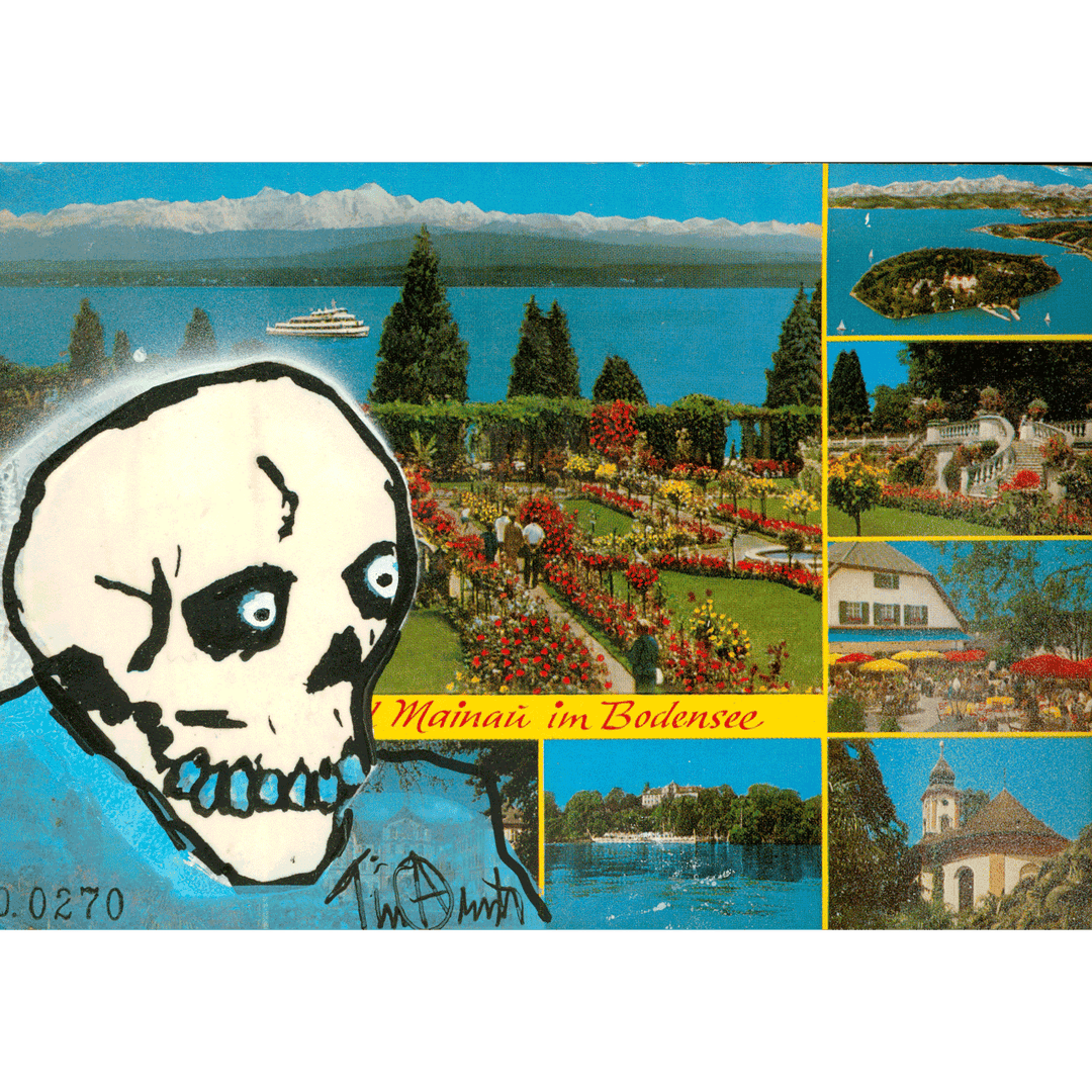 Skeletim Postcard Series by Tim Armstrong