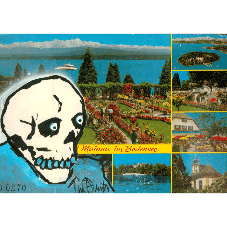 Skeletim Postcard Series by Tim Armstrong