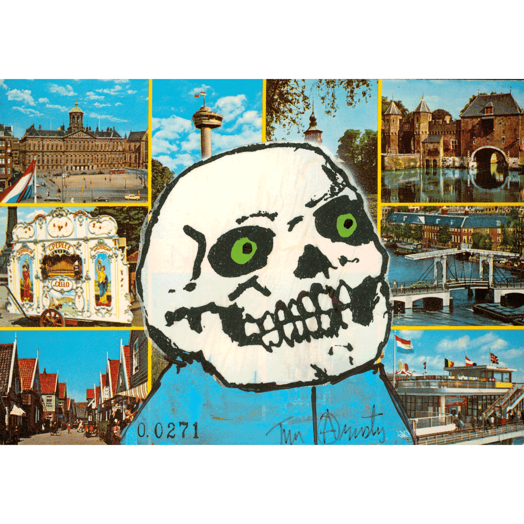 Skeletim Postcard Series by Tim Armstrong