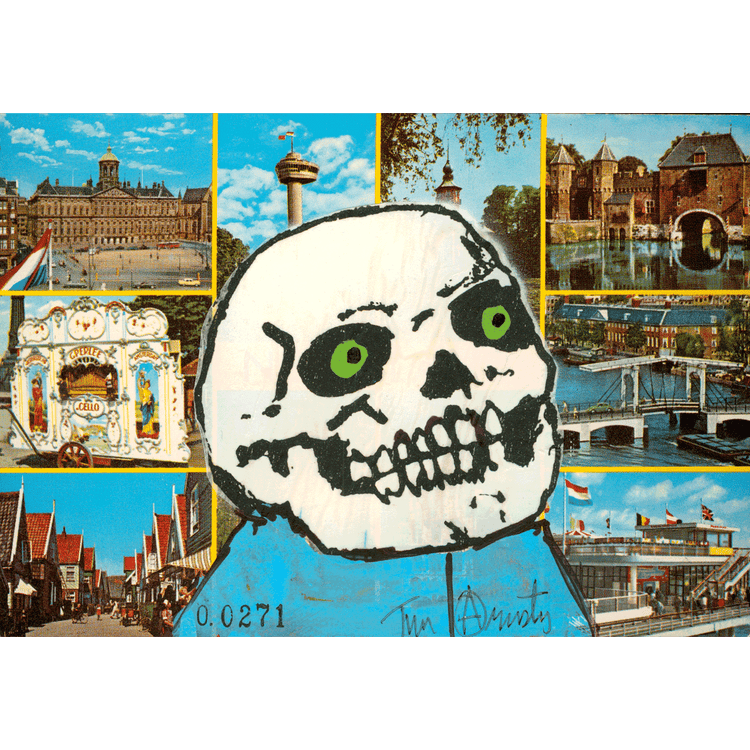 Skeletim Postcard Series by Tim Armstrong