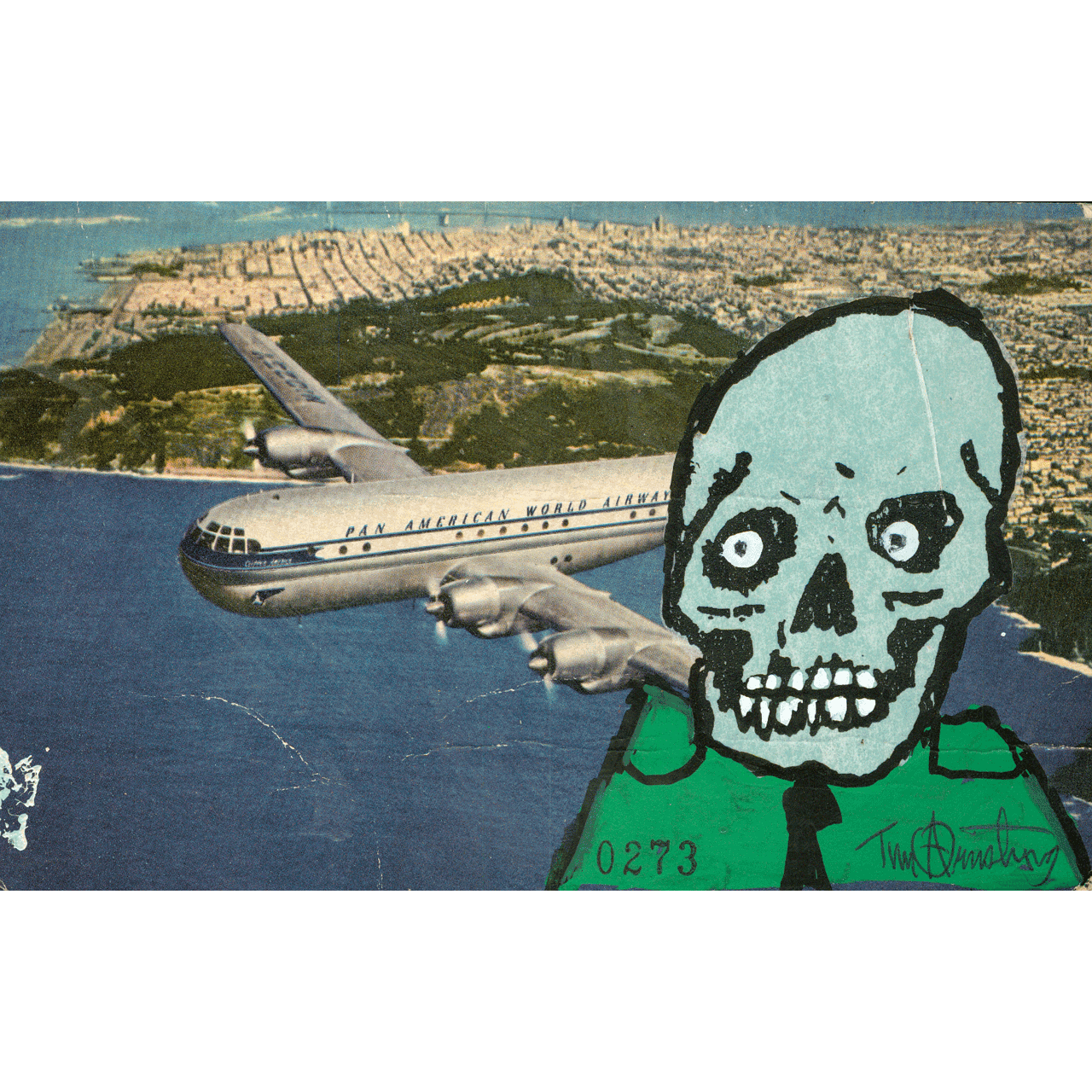 Skeletim Postcard Series by Tim Armstrong